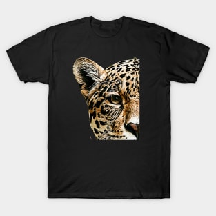 Protect Jaguars #1Black Background T-Shirt